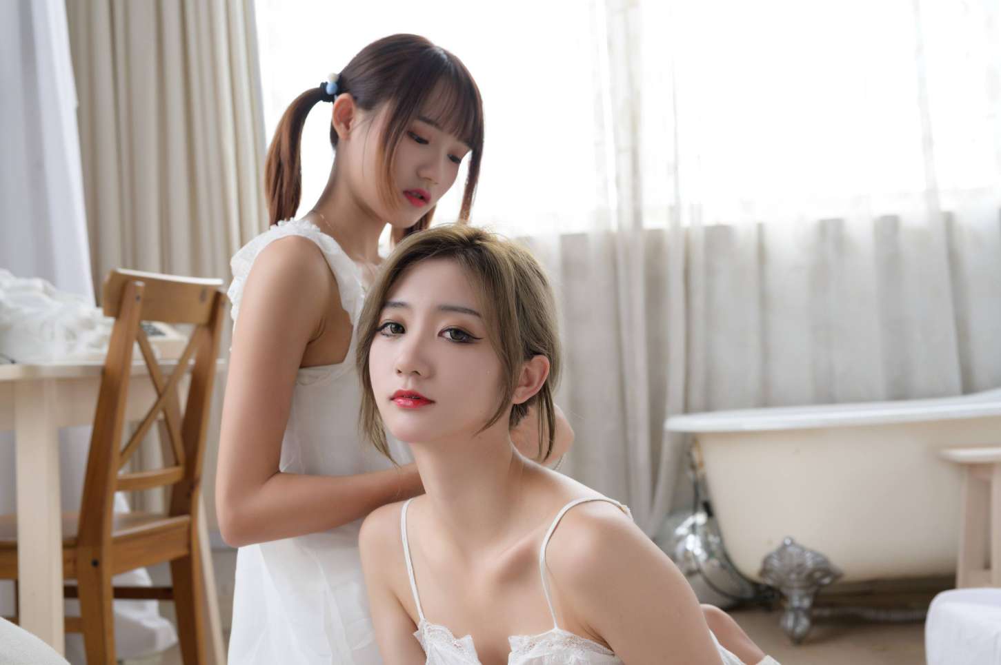 图片[4]-【免费】弹尤克里里的双马尾齐刘海女孩【35P】20024-美美图社