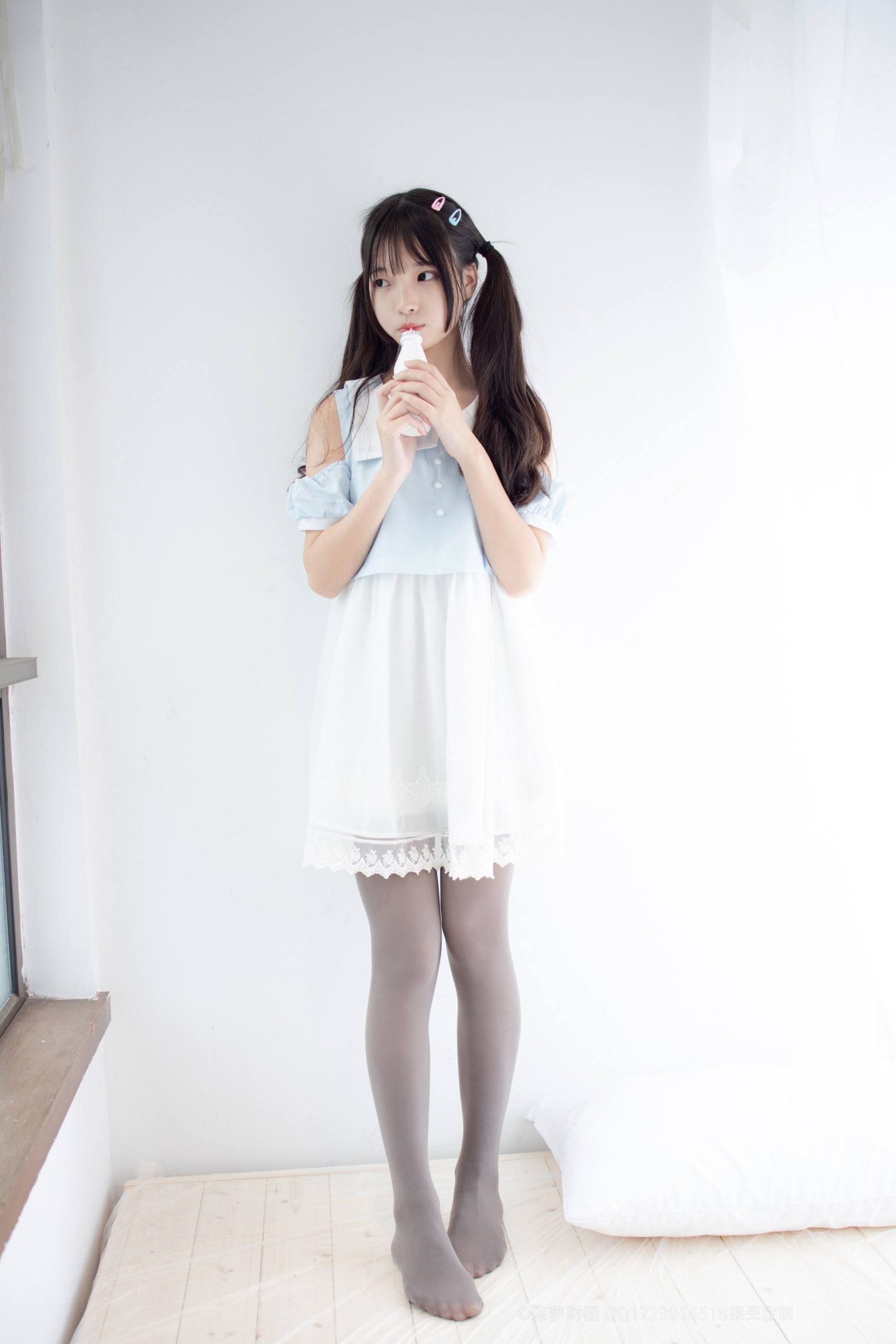 图片[6]-超级甜美的灰丝小姑娘【86P】20005-美美图社