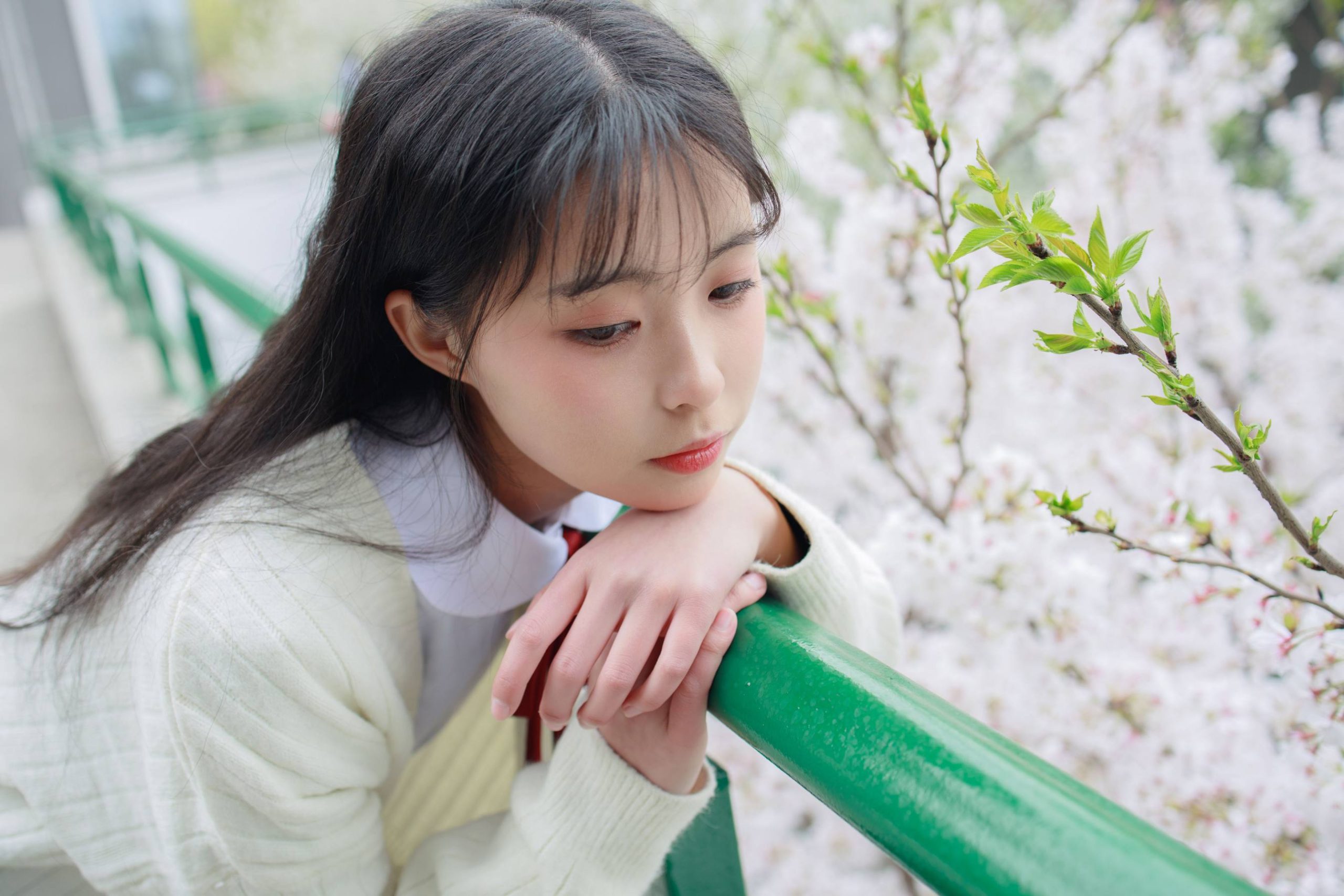 图片[6]-甜美可人的白丝姑娘【127P】20011-美美图社