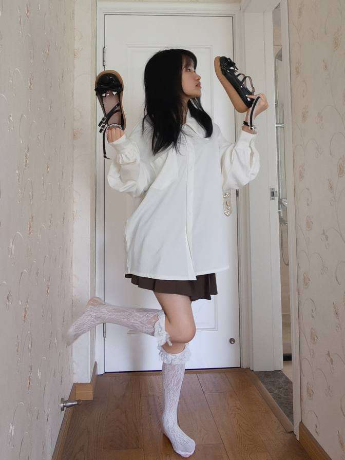图片[3]-百褶裙可爱又大方的小姑娘【122P】20002-美美图社
