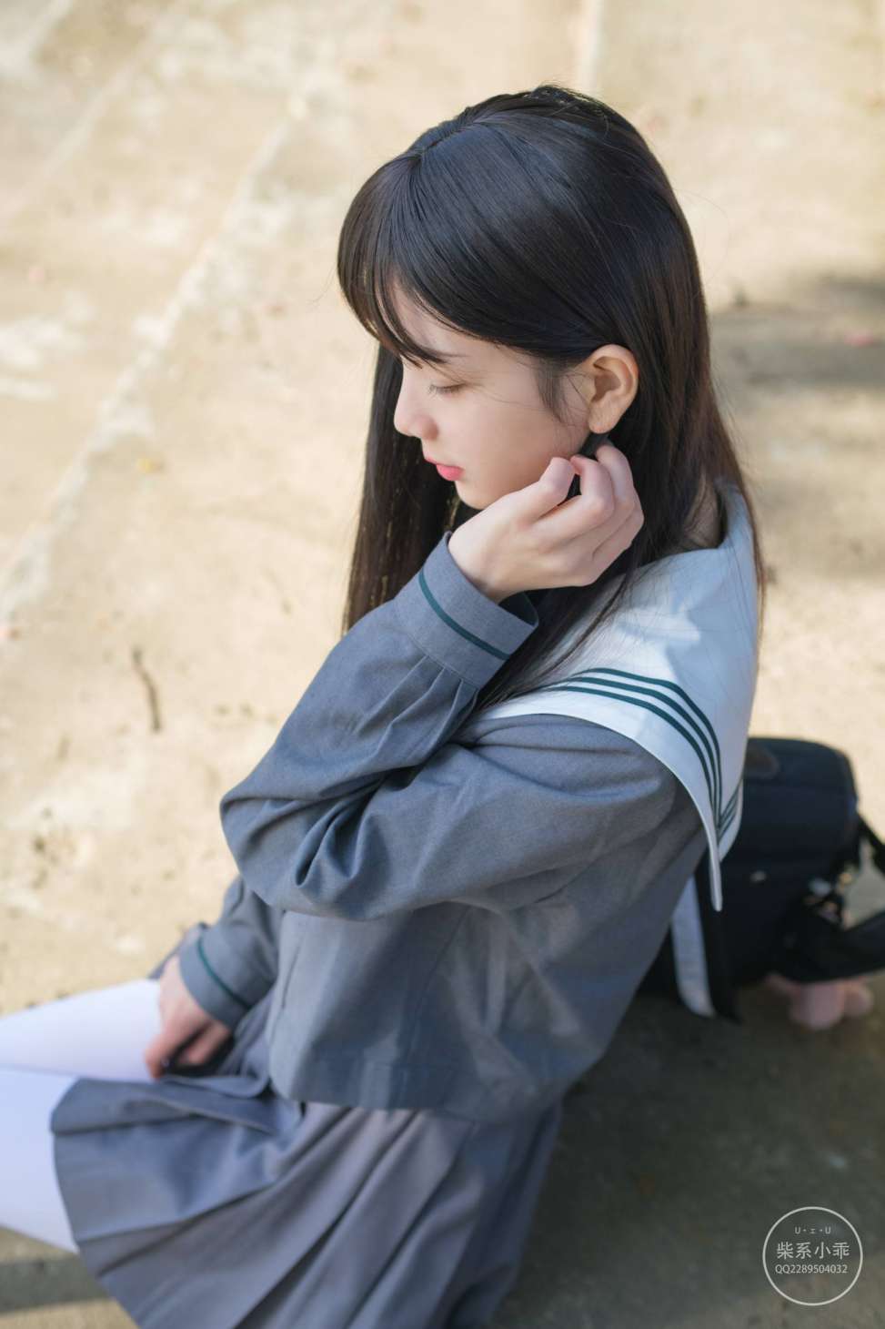 图片[3]-白丝清纯少女真的太可爱了【60P】20001-美美图社