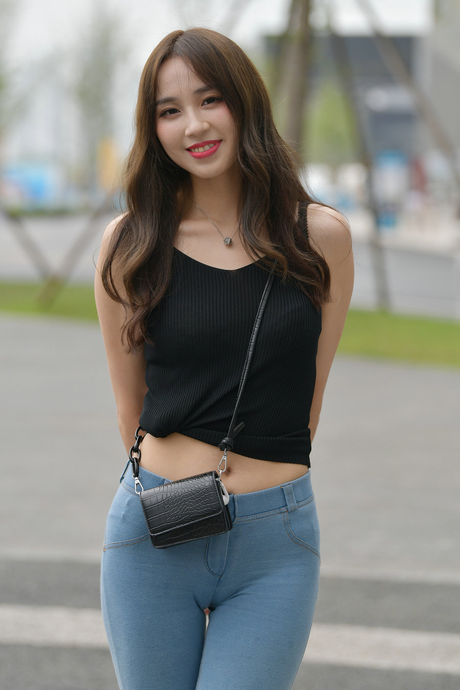 图片[1]-紧身牛仔裤女孩J3808 276P-3.31GB-美美图社