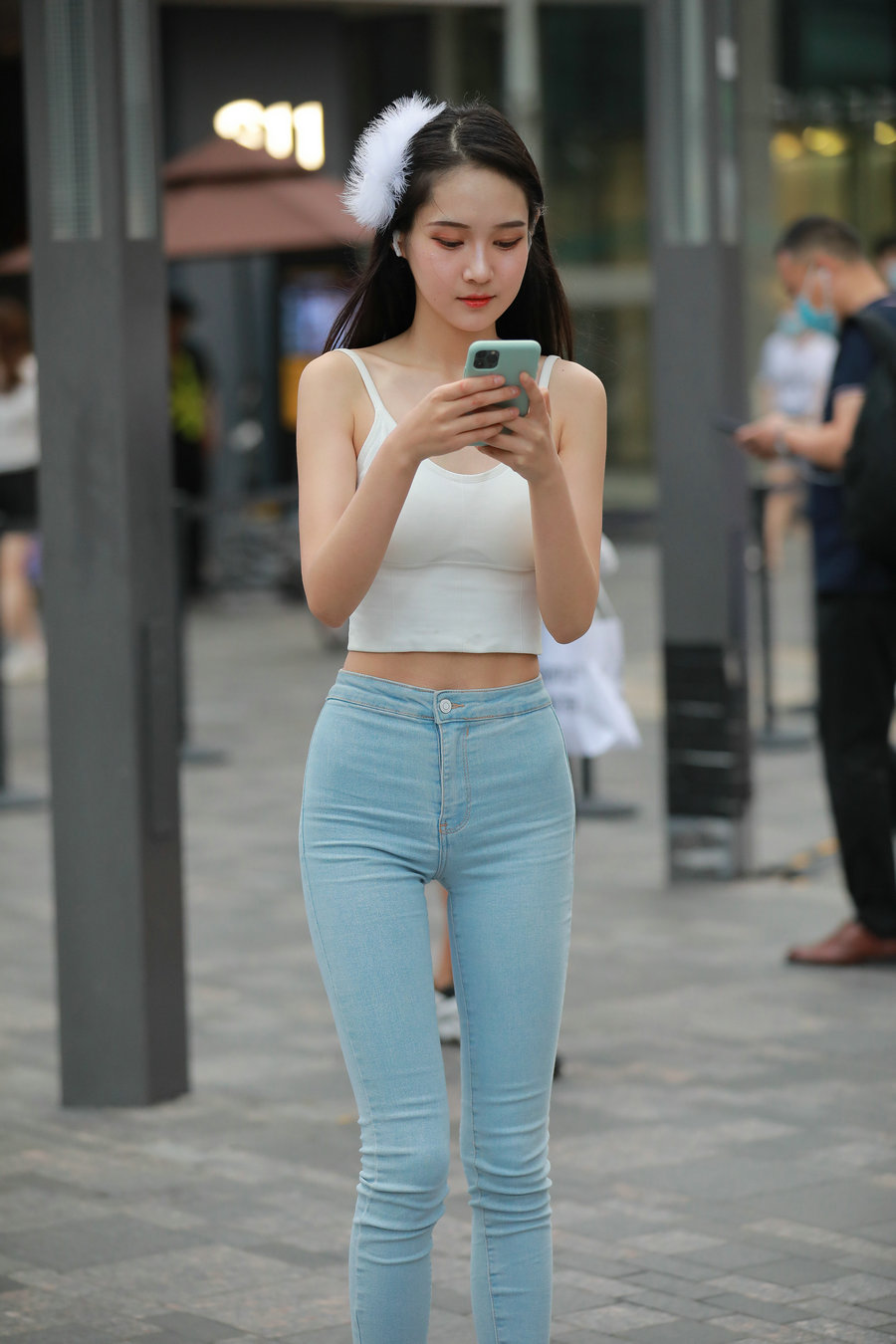 图片[3]-非常漂亮的牛仔裤女孩 J2144 98P1V-1.92GB-美美图社