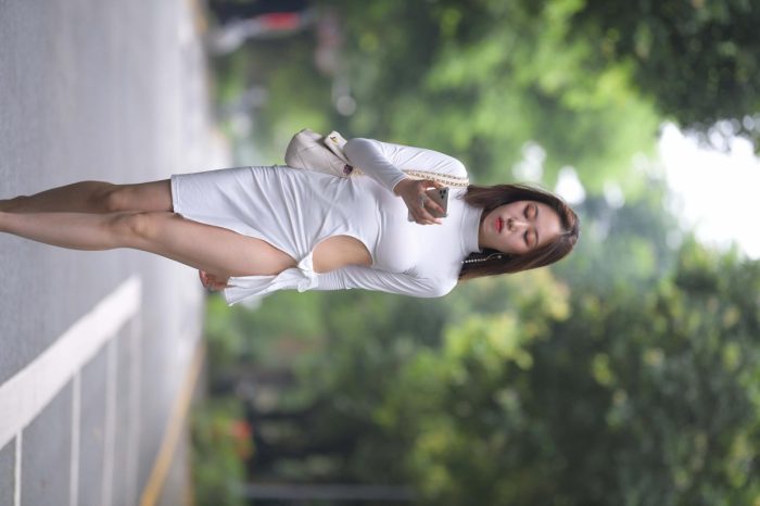 非常精致的侧边裙姑娘，忒好看了！【299P】00017-美美图社