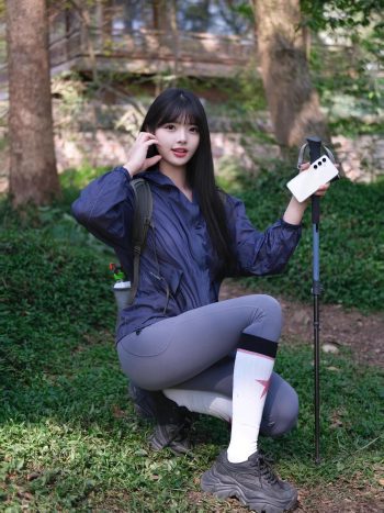 图片[6]-爱爬山的瑜伽裤MM，太甜美了！~-美美图社