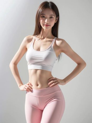 图片[17]-AI瑜伽裤清纯妹子系列图-美美图社
