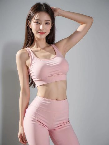 图片[14]-AI瑜伽裤清纯妹子系列图-美美图社