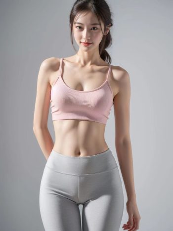 图片[13]-AI瑜伽裤清纯妹子系列图-美美图社