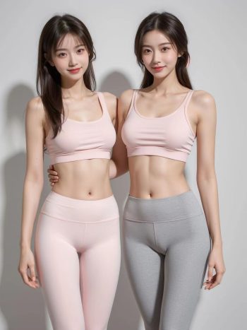 图片[7]-AI瑜伽裤清纯妹子系列图-美美图社