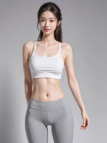 图片[10]-AI瑜伽裤清纯妹子系列图-美美图社