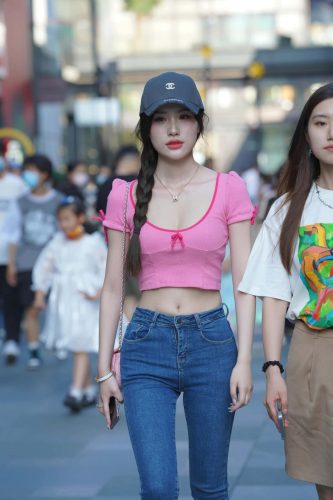 图片[1]-漂亮牛仔裤小姐姐【121P】J3127