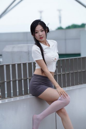 图片[2]-灰色修身裙【J4231】225P-2.94GB