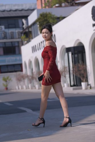 图片[3]-花边蕾丝短裙506P